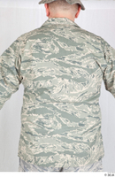  Photos Army Man in Camouflage uniform 5 20th century US air force camouflage jacket upper body 0006.jpg